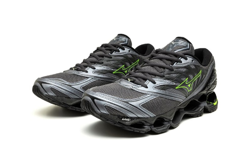 Mizuno WAVE PROPHECY LS Grey Blue/Yellow/Metallic Gray D1GA3337-08 Japan Exclusive Colorway Release Info