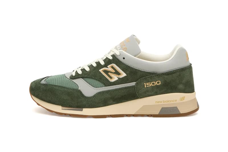 New Balance 1500 Made in England "Kombu Green/Sea Spray" U1500SSP release info