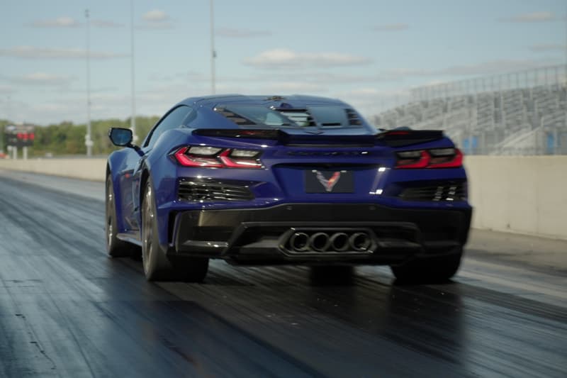 Chevrolet Corvette ZR1X America Quickest Production Car 1.68 seconds
