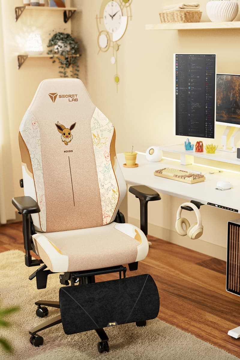 Pokémon Secretlab titan evo pikachu gengar eevee Collaboration collection Release Info