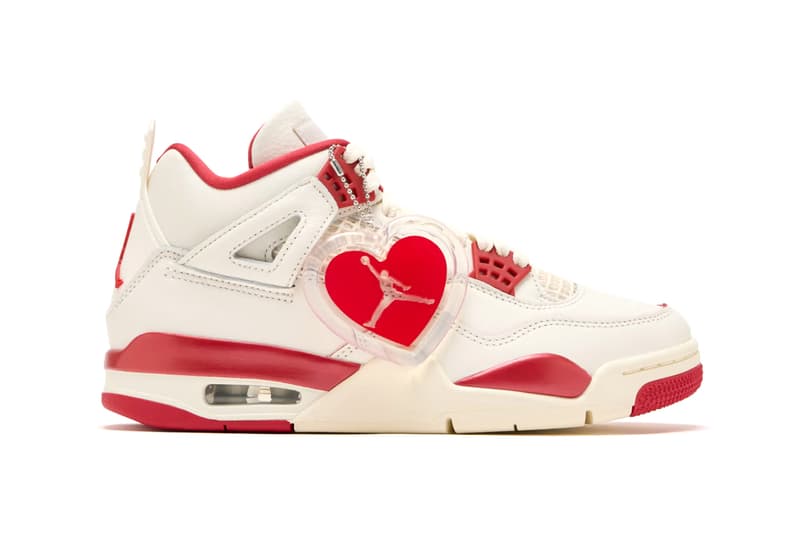Air Jordan 4 Valentine's Day Pale Ivory Sierra Red Tough Red HV0823-108 Release Info