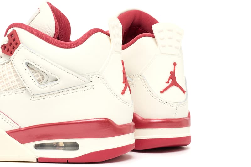 Air Jordan 4 Valentine's Day Pale Ivory Sierra Red Tough Red HV0823-108 Release Info