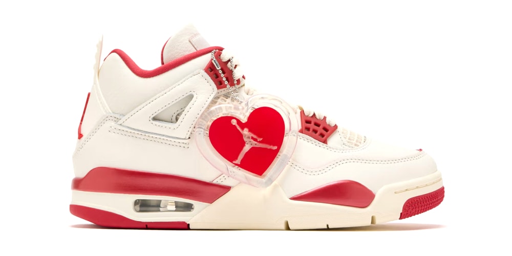 The Air Jordan 4 “Valentine's Day” Receives an Official Release Date
