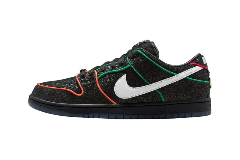 Bronx Girls Skate x Nike SB Dunk Low Black/Challenge Red-Total Orange-White HV1664-001 Release Info