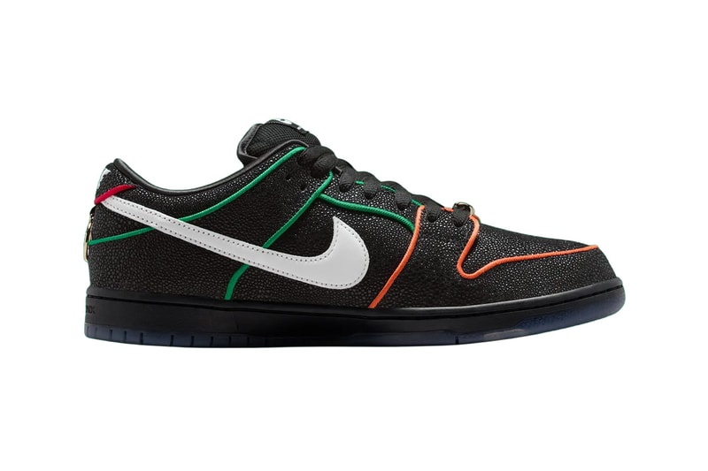 Bronx Girls Skate x Nike SB Dunk Low Black/Challenge Red-Total Orange-White HV1664-001 Release Info