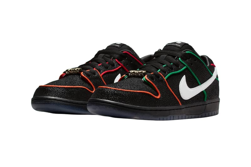 Bronx Girls Skate x Nike SB Dunk Low Black/Challenge Red-Total Orange-White HV1664-001 Release Info
