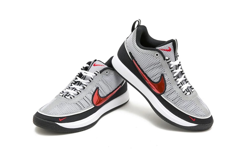 Nike Book 2 "Spiridon" Is Releasing Next Month Metallic Silver/Sport Red-Black-White IQ0050-001