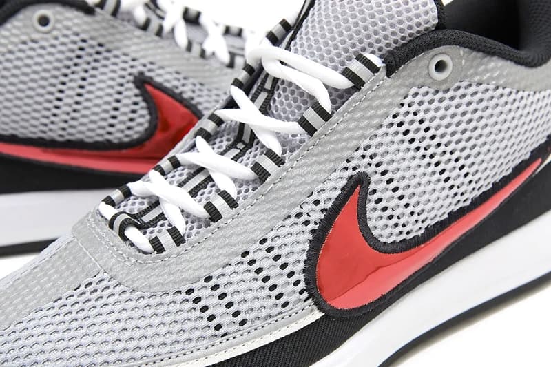 Nike Book 2 "Spiridon" Is Releasing Next Month Metallic Silver/Sport Red-Black-White IQ0050-001