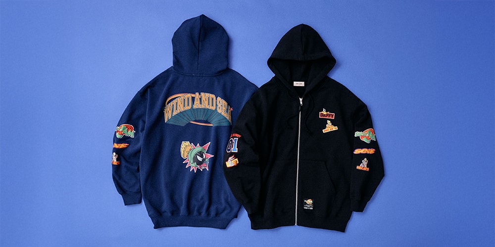 🏀 Retro Vibrations: WIND AND SEA Celebrates 30 Years of Space Jam with a New Collection!