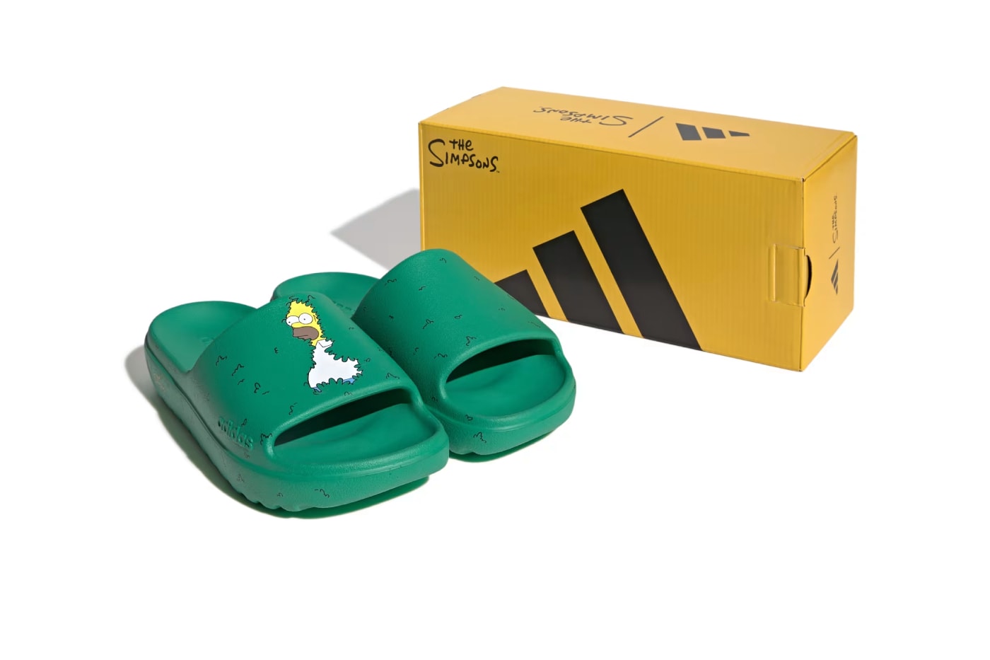 Homer Simpson the simpsons adidas Adilette Slide HQ2581 Release Info