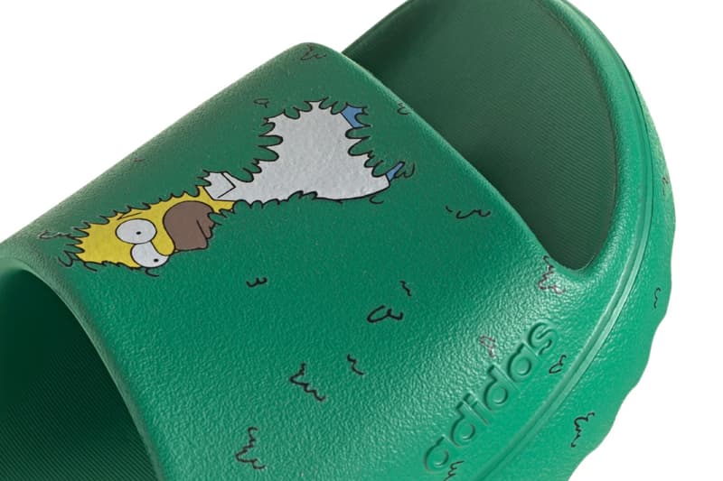 Homer Simpson the simpsons adidas Adilette Slide HQ2581 Release Info