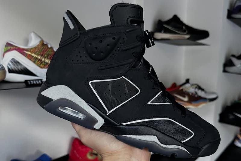 Air Jordan 6 Cap  Gown Black IR2266-010 First Look 