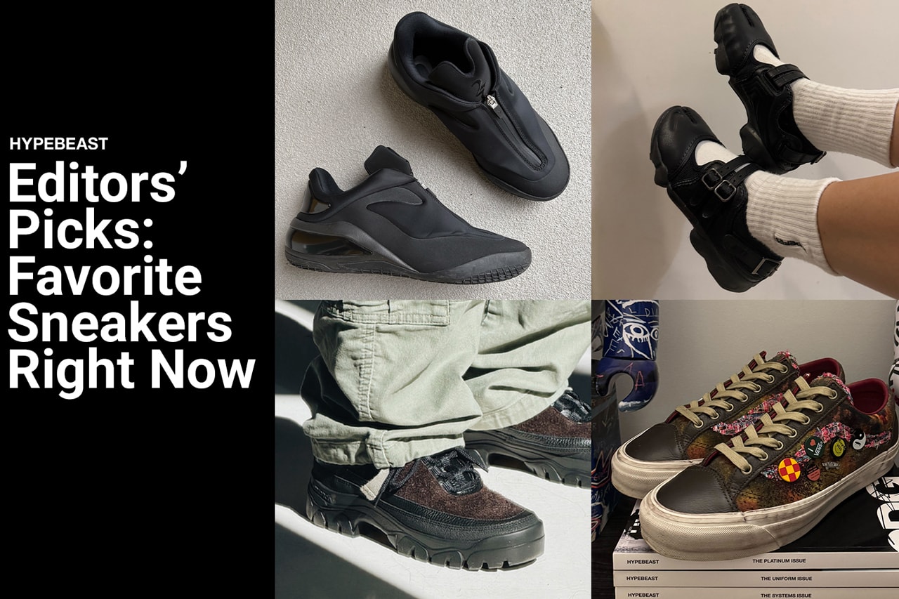 Editors’ Picks: Our Favorite Sneakers Right Now hypebeast 2025 team review