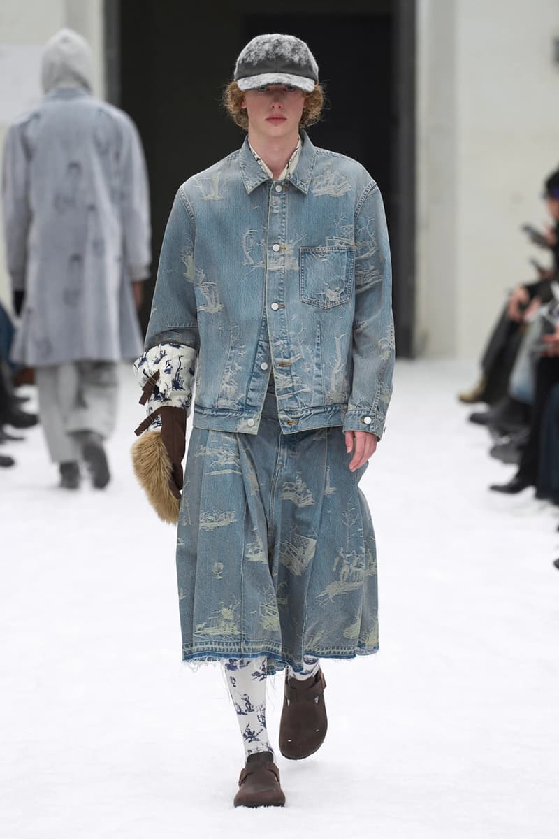 SHINYAKOZUKA FW26 Collection Runway Show Pitti Uomo 109