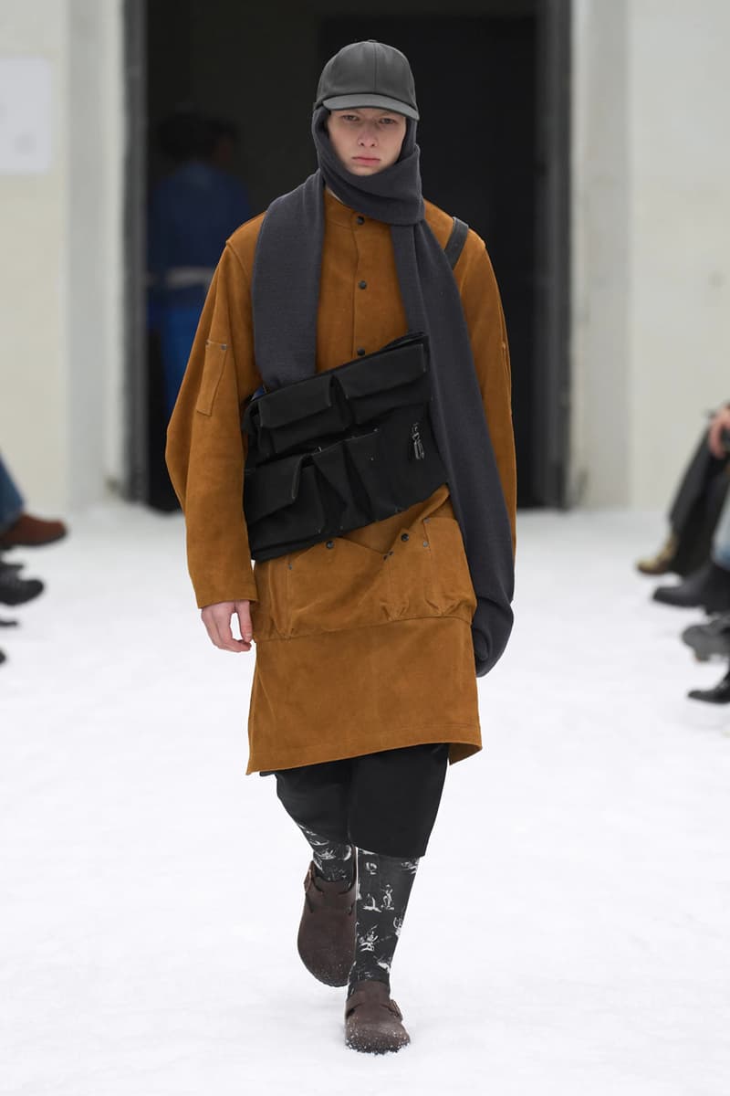 SHINYAKOZUKA FW26 Collection Runway Show Pitti Uomo 109