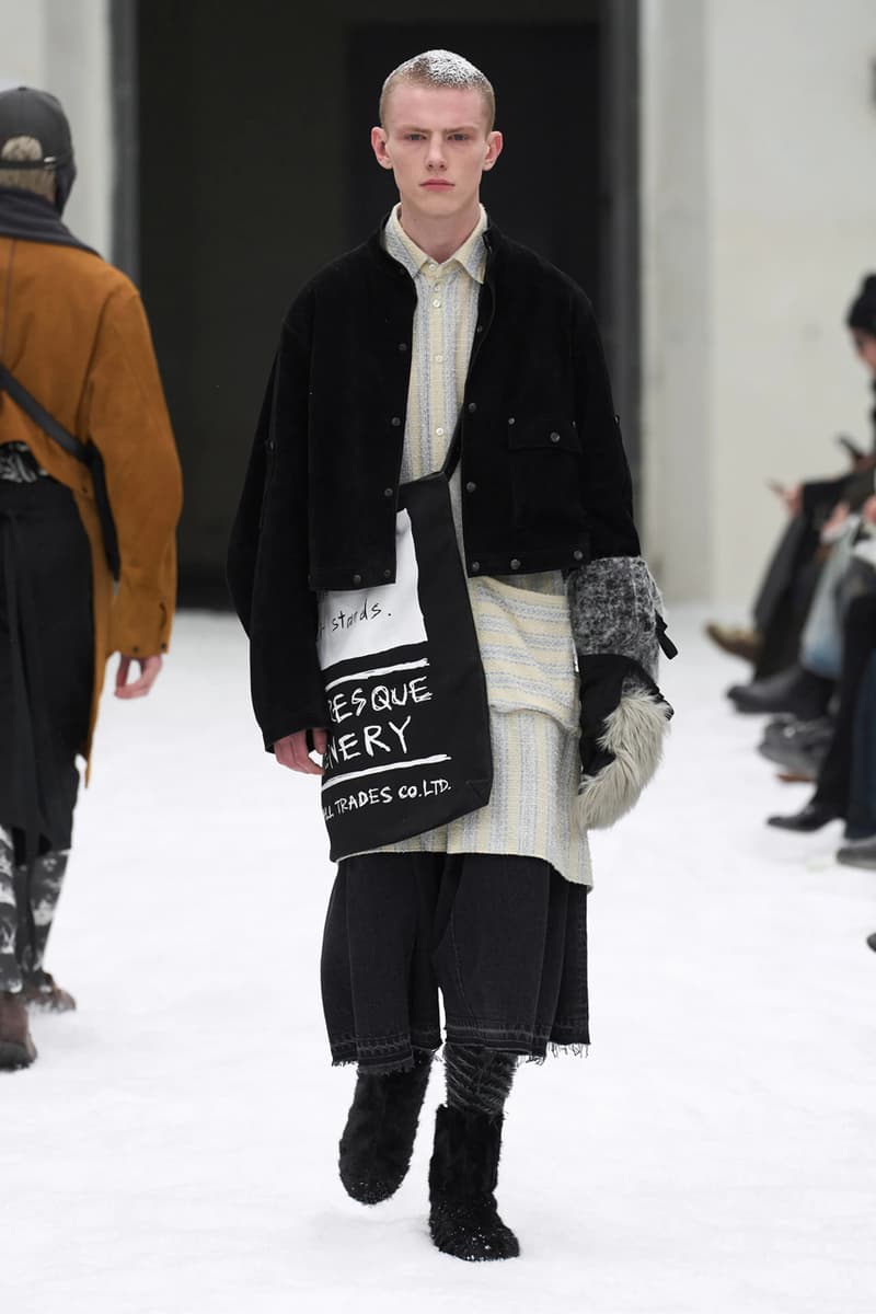 SHINYAKOZUKA FW26 Collection Runway Show Pitti Uomo 109