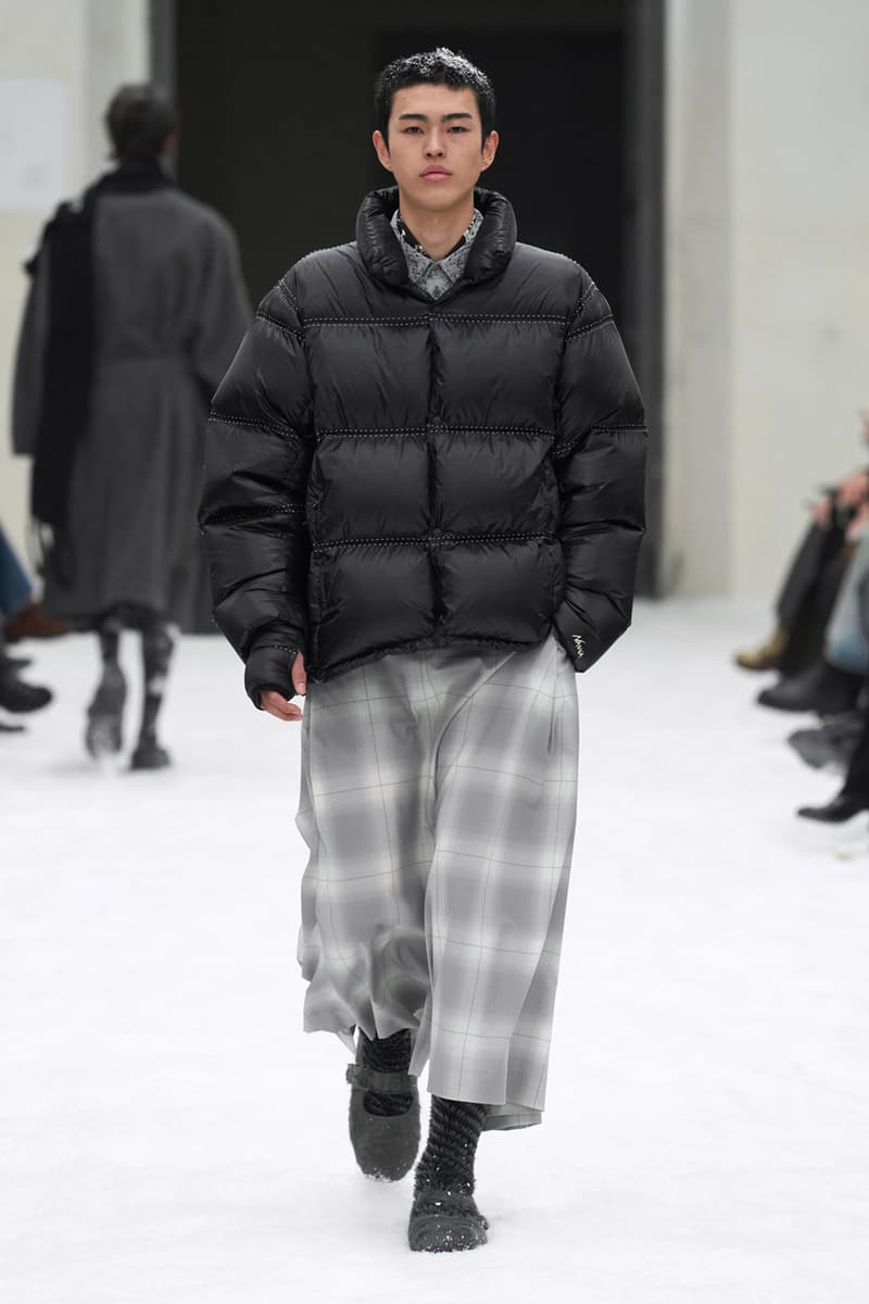 SHINYAKOZUKA FW26 Collection Runway Show Pitti Uomo 109
