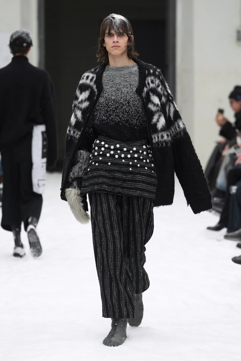 SHINYAKOZUKA FW26 Collection Runway Show Pitti Uomo 109