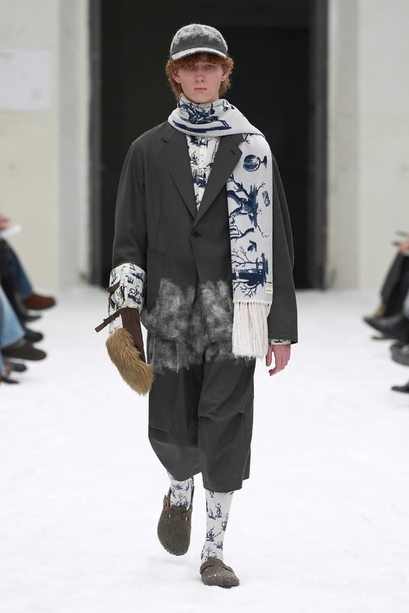 SHINYAKOZUKA FW26 Collection Runway Show Pitti Uomo 109