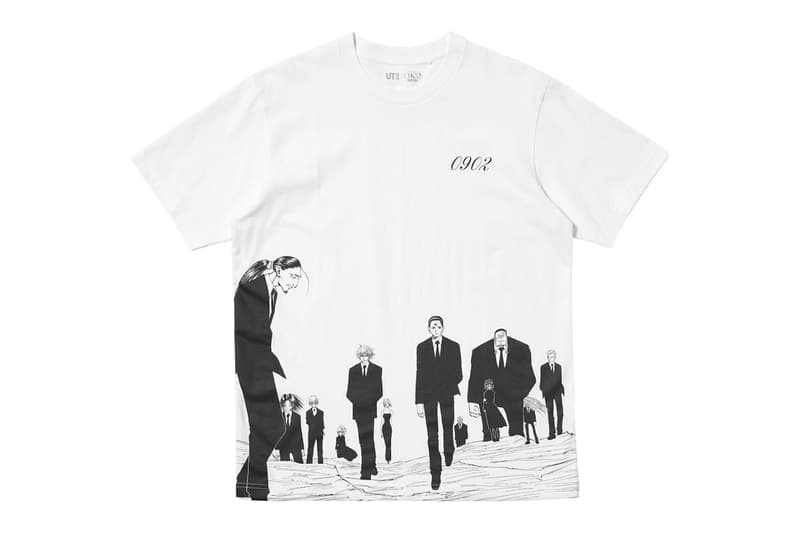 Shueisha 100th Anniversary Uniqlo UT Collaboration Collection Release Info T-shirts Manga Jujutsu Kaisen HUNTER x HUNTER Yu Yu Hakusho