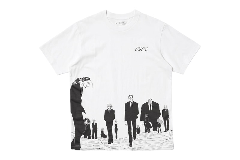Shueisha 100th Anniversary Uniqlo UT Collaboration Collection Release Info T-shirts Manga Jujutsu Kaisen HUNTER x HUNTER Yu Yu Hakusho
