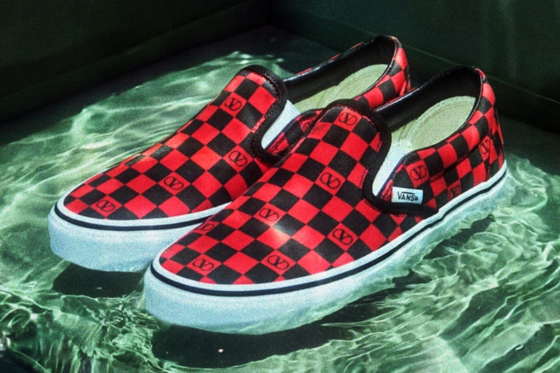 Alessandro Michele Reimagines the Vans Classic Slip-On for Maison Valentino