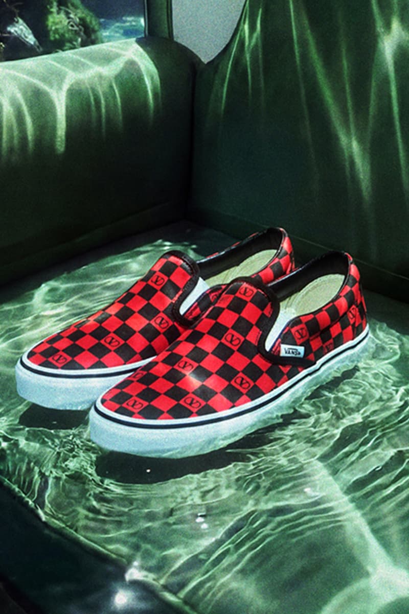 Valentino Garavani Vans Classic Slip-On Low Top Trainer VN000XW49Y1 VN000XW46X7 VN000XW4E0L VN000XW4CJG VN000XW4N5B Release Info 