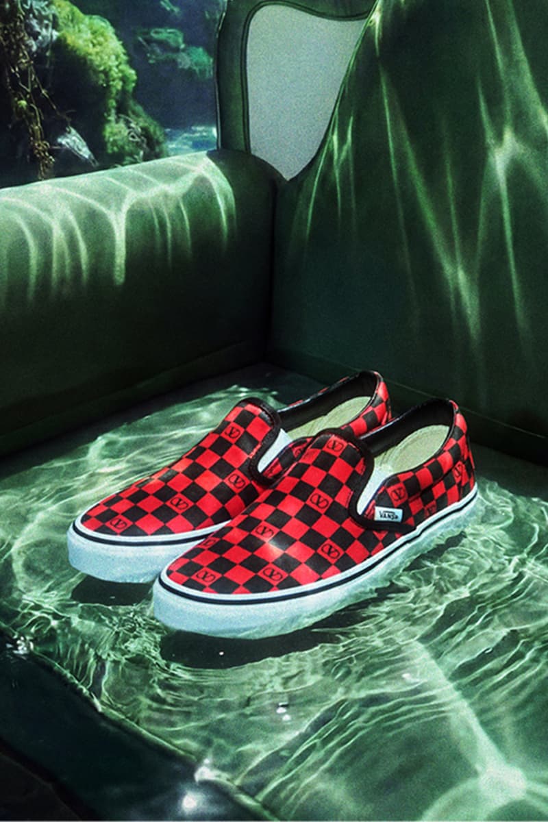 Valentino Garavani Vans Classic Slip-On Low Top Trainer VN000XW49Y1 VN000XW46X7 VN000XW4E0L VN000XW4CJG VN000XW4N5B Release Info 