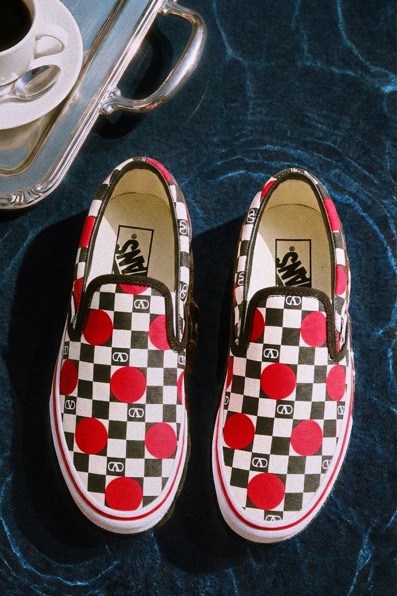Valentino Garavani Vans Classic Slip-On Low Top Trainer VN000XW49Y1 VN000XW46X7 VN000XW4E0L VN000XW4CJG VN000XW4N5B Release Info 