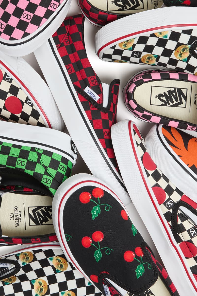 Valentino Garavani Vans Classic Slip-On Low Top Trainer VN000XW49Y1 VN000XW46X7 VN000XW4E0L VN000XW4CJG VN000XW4N5B Release Info 