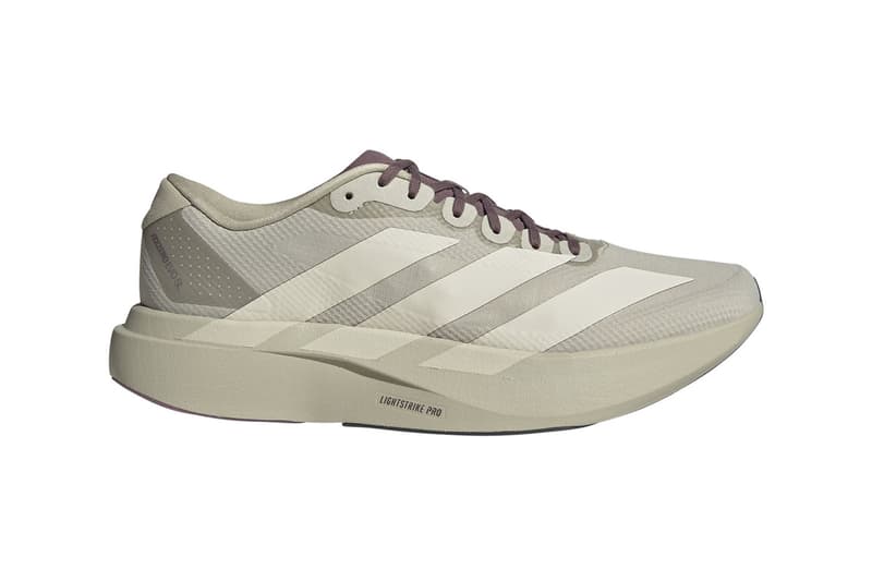 adidas Running x Hermanos Koumori Adizero Evo SL HK Putty Grey/Alumina/Shadow Fig JS2441 Release Info