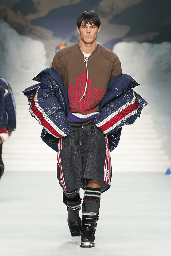 Dsquared2 Fall Winter 2026 Collection Milan Fashion Week Hudson Williams Dan Dean Caten
