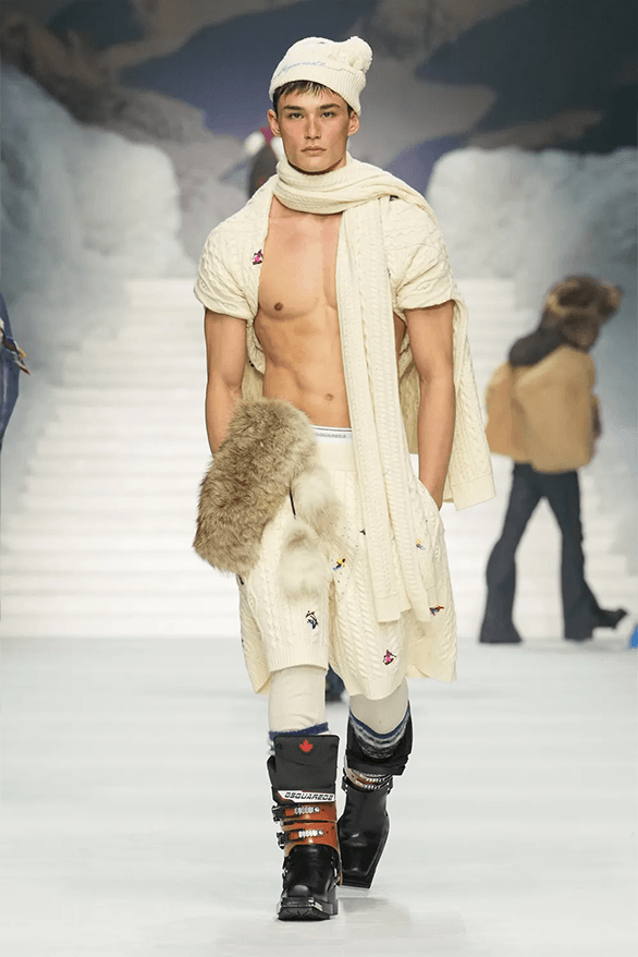 Dsquared2 Fall Winter 2026 Collection Milan Fashion Week Hudson Williams Dan Dean Caten