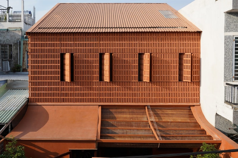 Live Out Studios Terracotta Breath House Marries Tradition With Modern Design