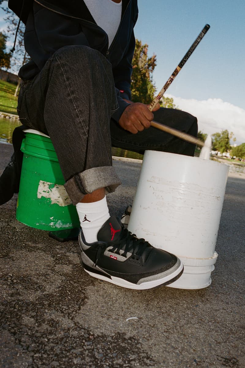 Spike Lee Presents: The Levi’s x Air Jordan 3 Collection release date store list HBX cam hicks campaign jordan brand jumpman IR0912-400 IH7959-400