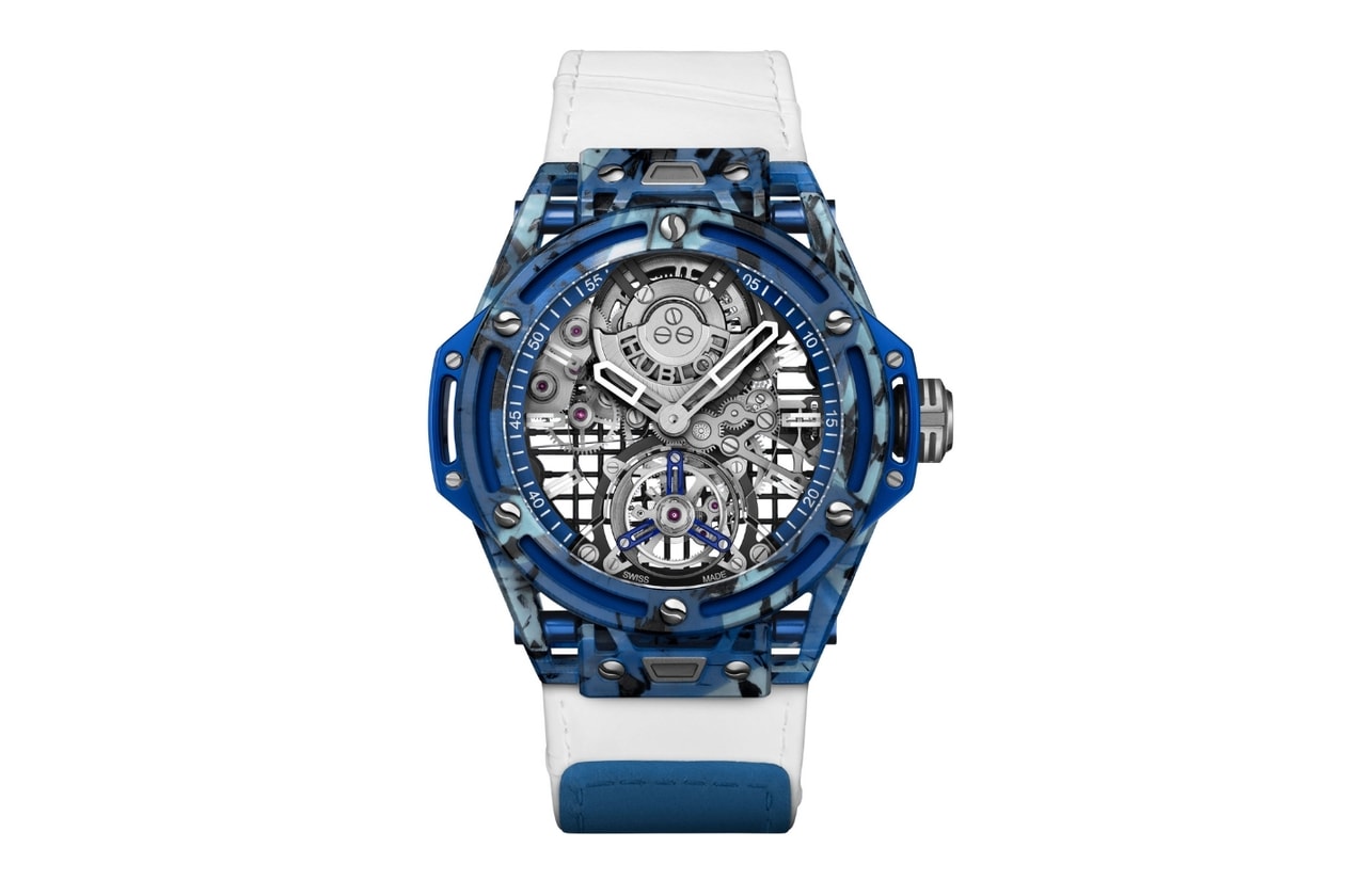 Hublot LVMH Watch Week 2026 Release Info Spirit of Big Bang Year of the Horse  Big Bang Unico SR_a by Samuel Ross  Classic Fusion Chronograph Europa League Coal Blue Big Bang & Spirit of Big Bang Big Bang Tourbillon Novak Djokovic Goat Edition Big Bang Original Unico Sage Green Classic Fusions