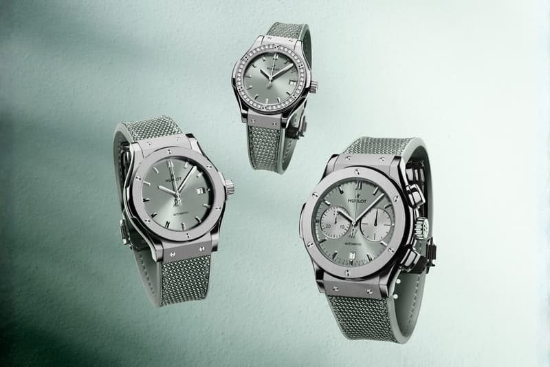 Hublot LVMH Watch Week 2026 Release Info Spirit of Big Bang Year of the Horse  Big Bang Unico SR_a by Samuel Ross  Classic Fusion Chronograph Europa League Coal Blue Big Bang & Spirit of Big Bang Big Bang Tourbillon Novak Djokovic Goat Edition Big Bang Original Unico Sage Green Classic Fusions