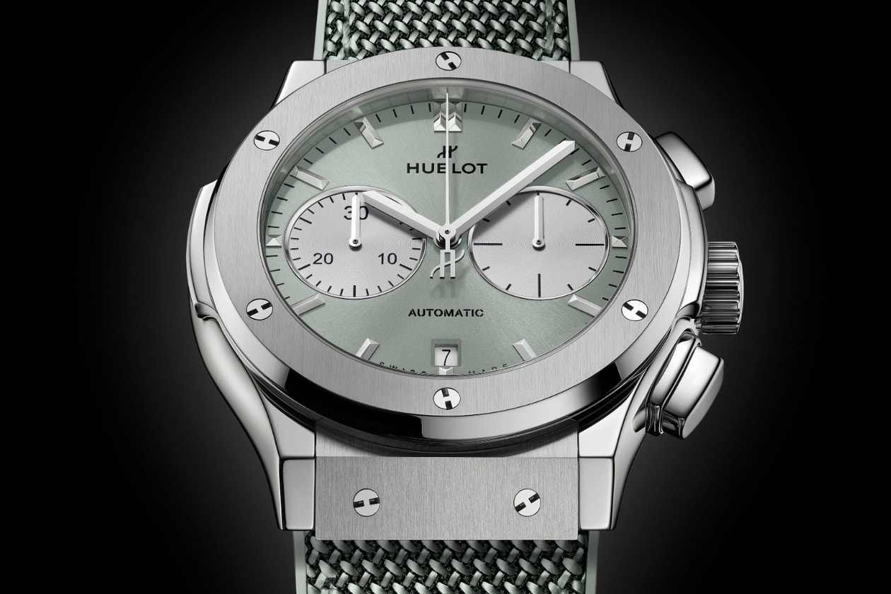 Hublot LVMH Watch Week 2026 Release Info Spirit of Big Bang Year of the Horse  Big Bang Unico SR_a by Samuel Ross  Classic Fusion Chronograph Europa League Coal Blue Big Bang & Spirit of Big Bang Big Bang Tourbillon Novak Djokovic Goat Edition Big Bang Original Unico Sage Green Classic Fusions