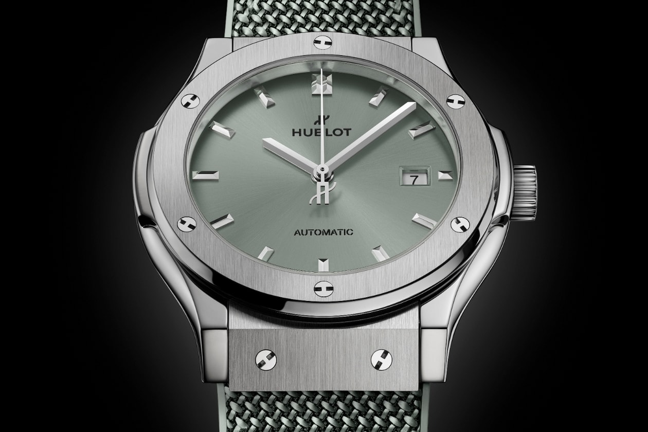 Hublot LVMH Watch Week 2026 Release Info Spirit of Big Bang Year of the Horse  Big Bang Unico SR_a by Samuel Ross  Classic Fusion Chronograph Europa League Coal Blue Big Bang & Spirit of Big Bang Big Bang Tourbillon Novak Djokovic Goat Edition Big Bang Original Unico Sage Green Classic Fusions