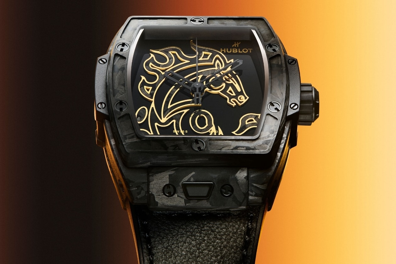Hublot LVMH Watch Week 2026 Release Info Spirit of Big Bang Year of the Horse  Big Bang Unico SR_a by Samuel Ross  Classic Fusion Chronograph Europa League Coal Blue Big Bang & Spirit of Big Bang Big Bang Tourbillon Novak Djokovic Goat Edition Big Bang Original Unico Sage Green Classic Fusions