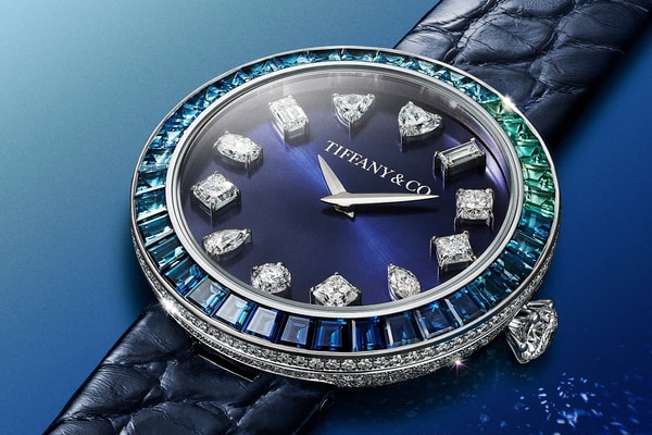 Tiffany & Co. LVMH Watch Week 2026 Release Info Tiffany Timer by Tiffany Eternity Baguette Sixteen Stone by Tiffany Mother of pearl