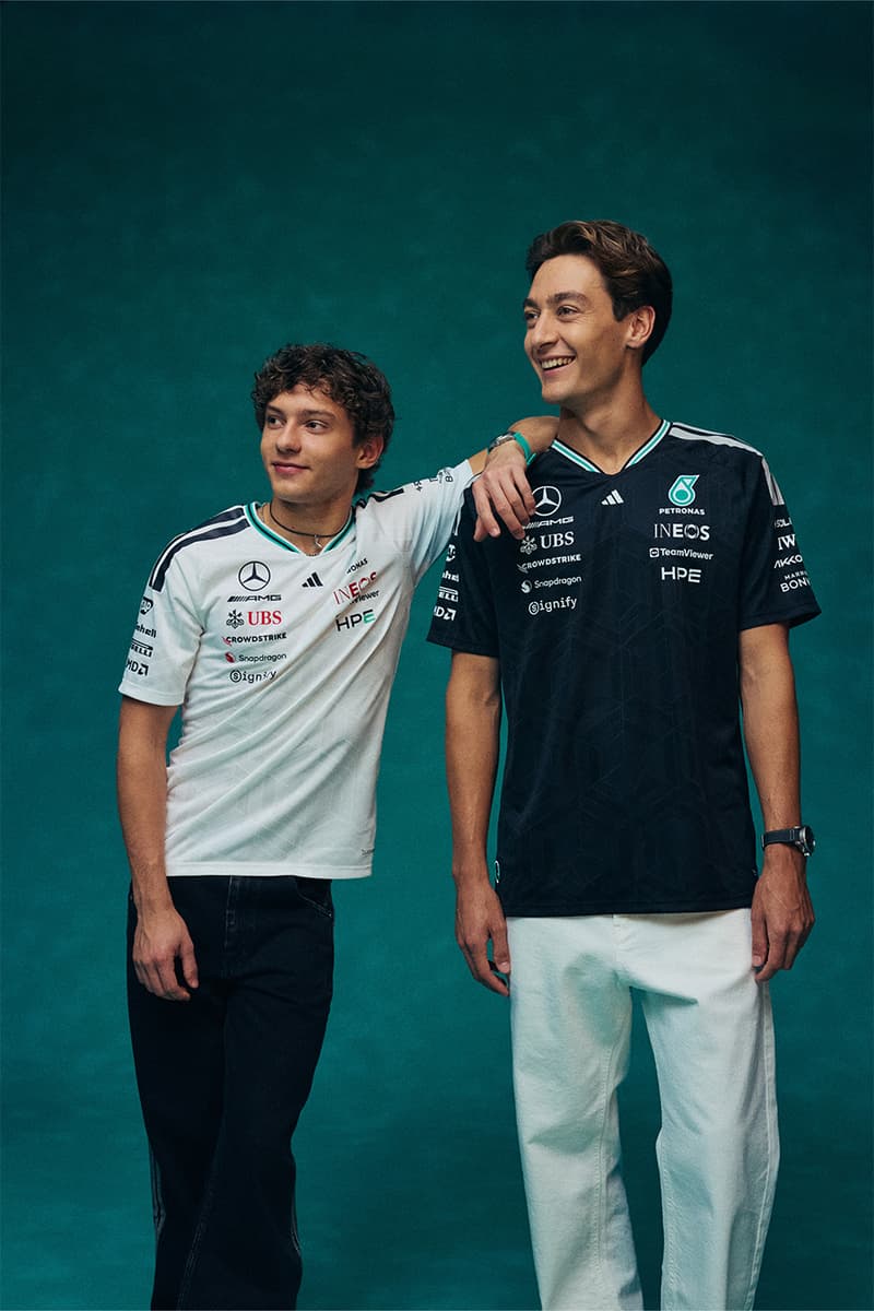 adidas Mercedes-AMG PETRONAS F1 Team Collection 2026 Release Info George Russell Kimi Antonelli