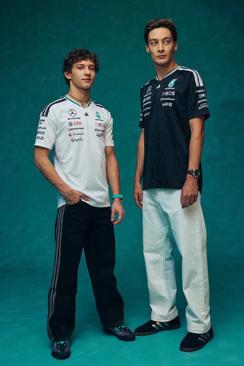 adidas Mercedes-AMG PETRONAS F1 Team Collection 2026 Release Info George Russell Kimi Antonelli