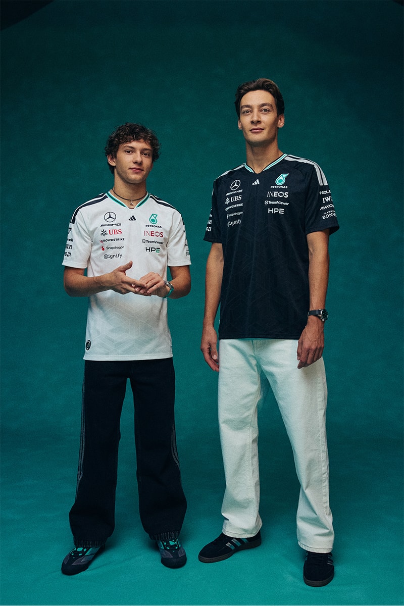 adidas Mercedes-AMG PETRONAS F1 Team Collection 2026 Release Info George Russell Kimi Antonelli