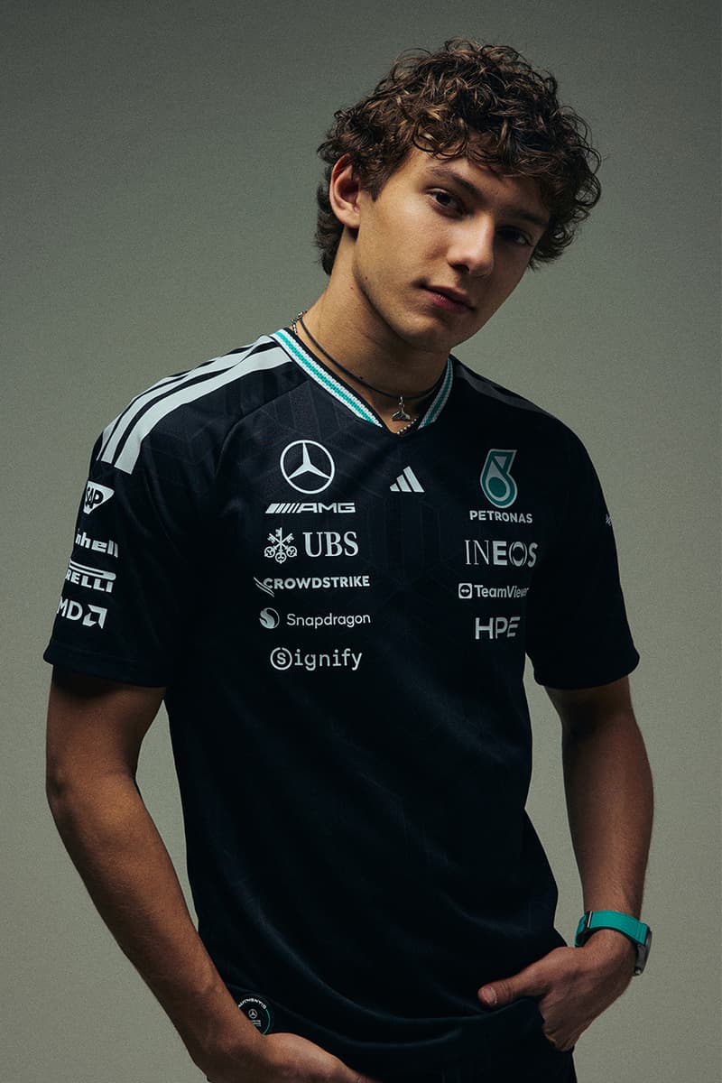 adidas Mercedes-AMG PETRONAS F1 Team Collection 2026 Release Info George Russell Kimi Antonelli
