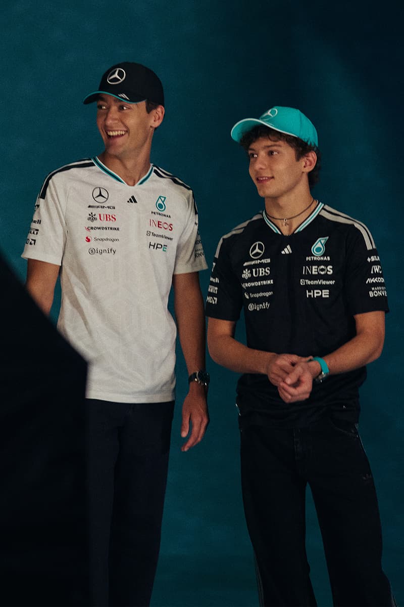 adidas Mercedes-AMG PETRONAS F1 Team Collection 2026 Release Info George Russell Kimi Antonelli