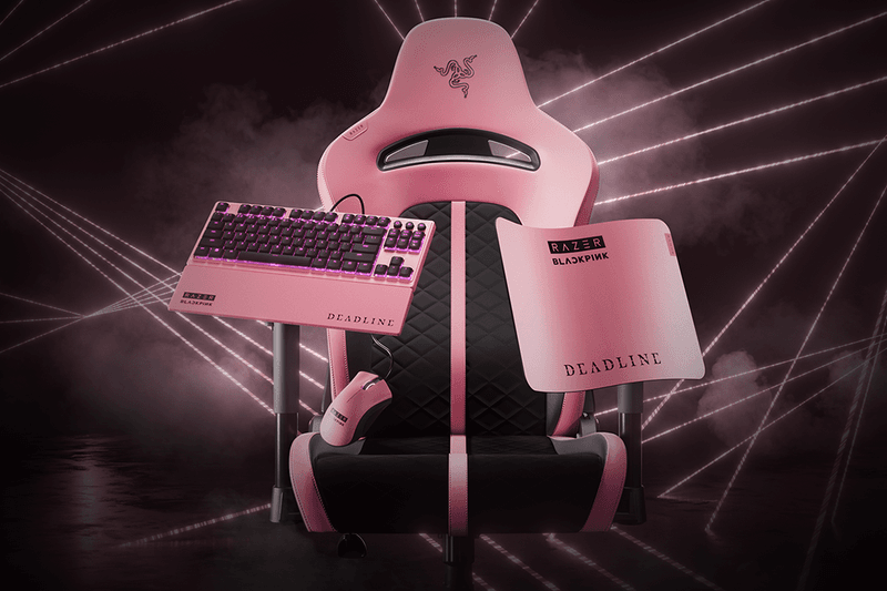 BLACKPINK Razer Deadline World Tour Play in Pink Collaborative Collection gaming hong kong