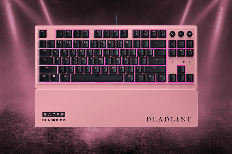 BLACKPINK Razer Deadline World Tour Play in Pink Collaborative Collection gaming hong kong