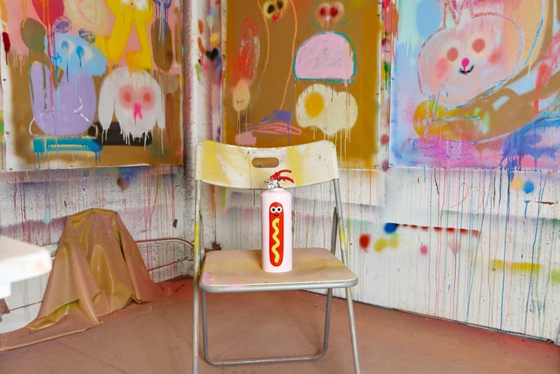 Lemonade Insurance and Jon Burgerman Launch Exclusive Fire Extinguisher Collectible 