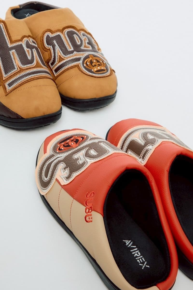 SUBU AVIREX spring summer ss 26 Iconic Varsity Model Release Info